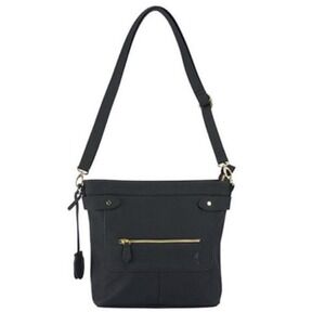 Browning Concealed Carry Purse, CCW Gun Handbag Black Faux Leather Catrina